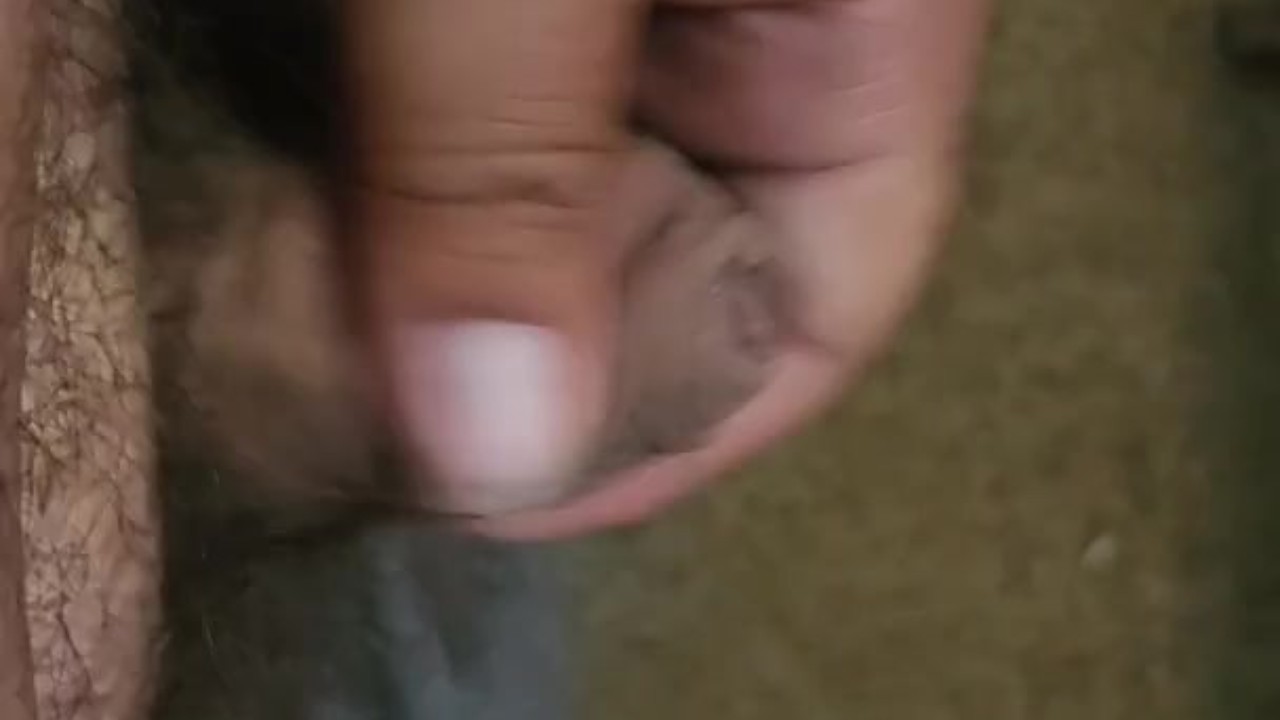 Chubby Guy Cums in Closeup