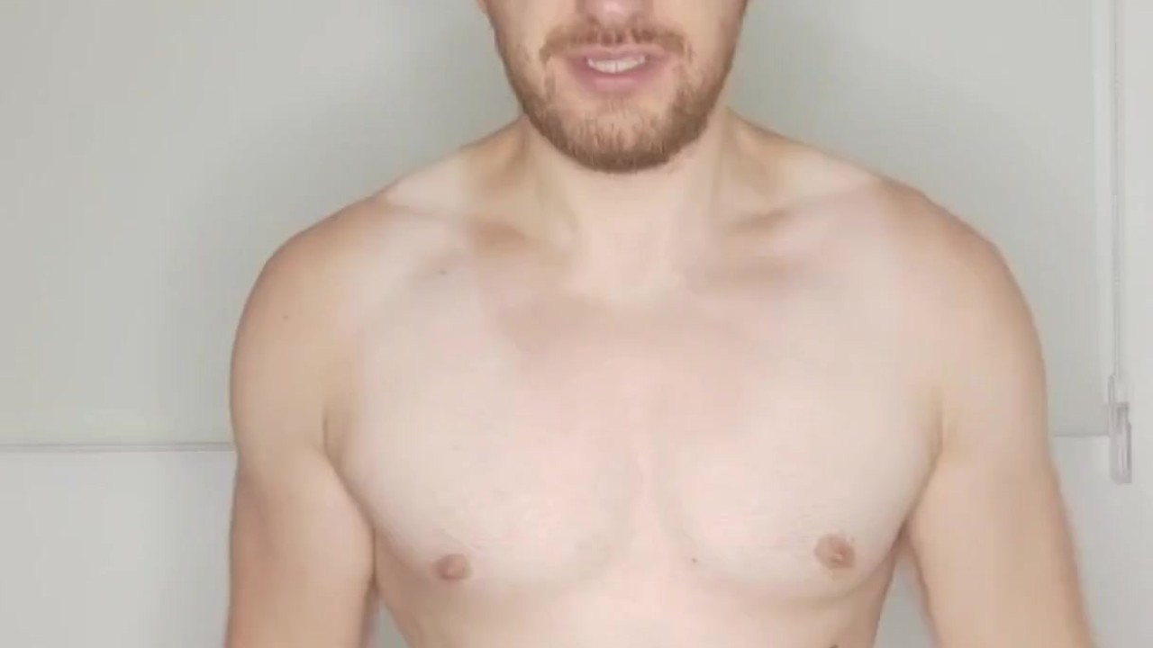 Guy Shows Off Huge Erection Jumping