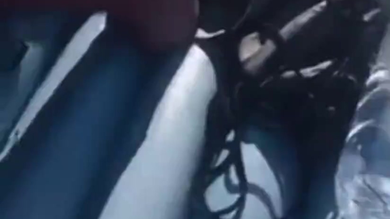 Risky Public Masturbation on Boat