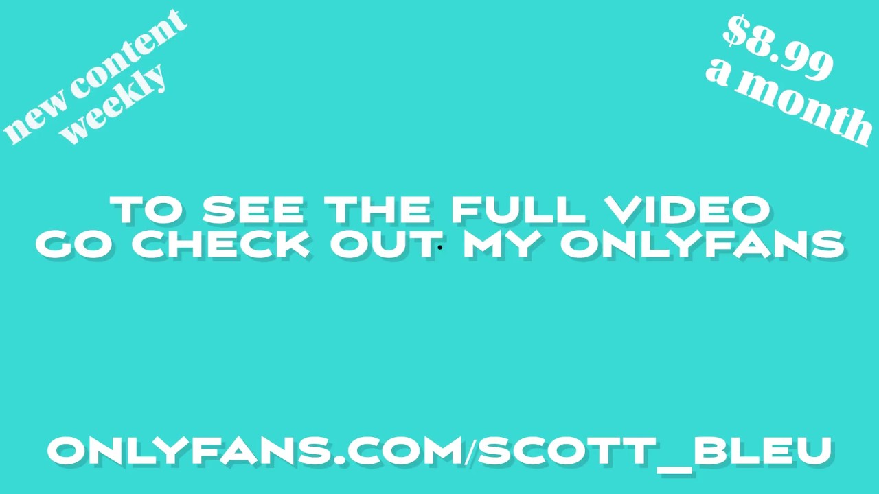 Scott Bleu Masturbates Live on Cam