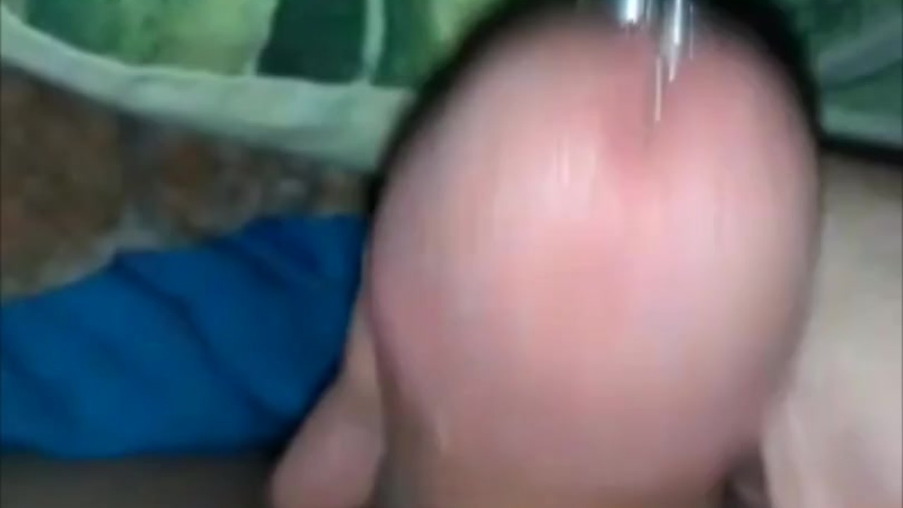 Guy Plays with His Hard Dick Before Work