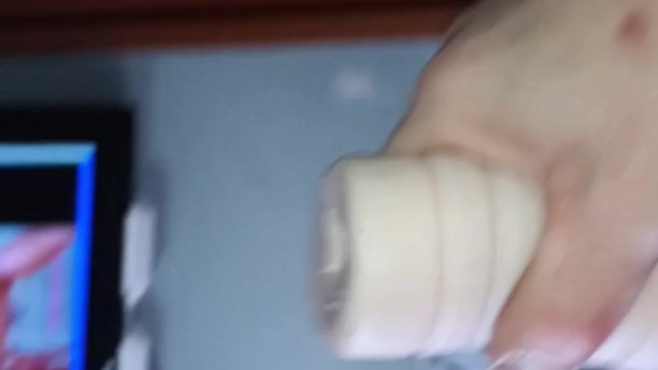 Guy Masturbates with Pocket Pussy