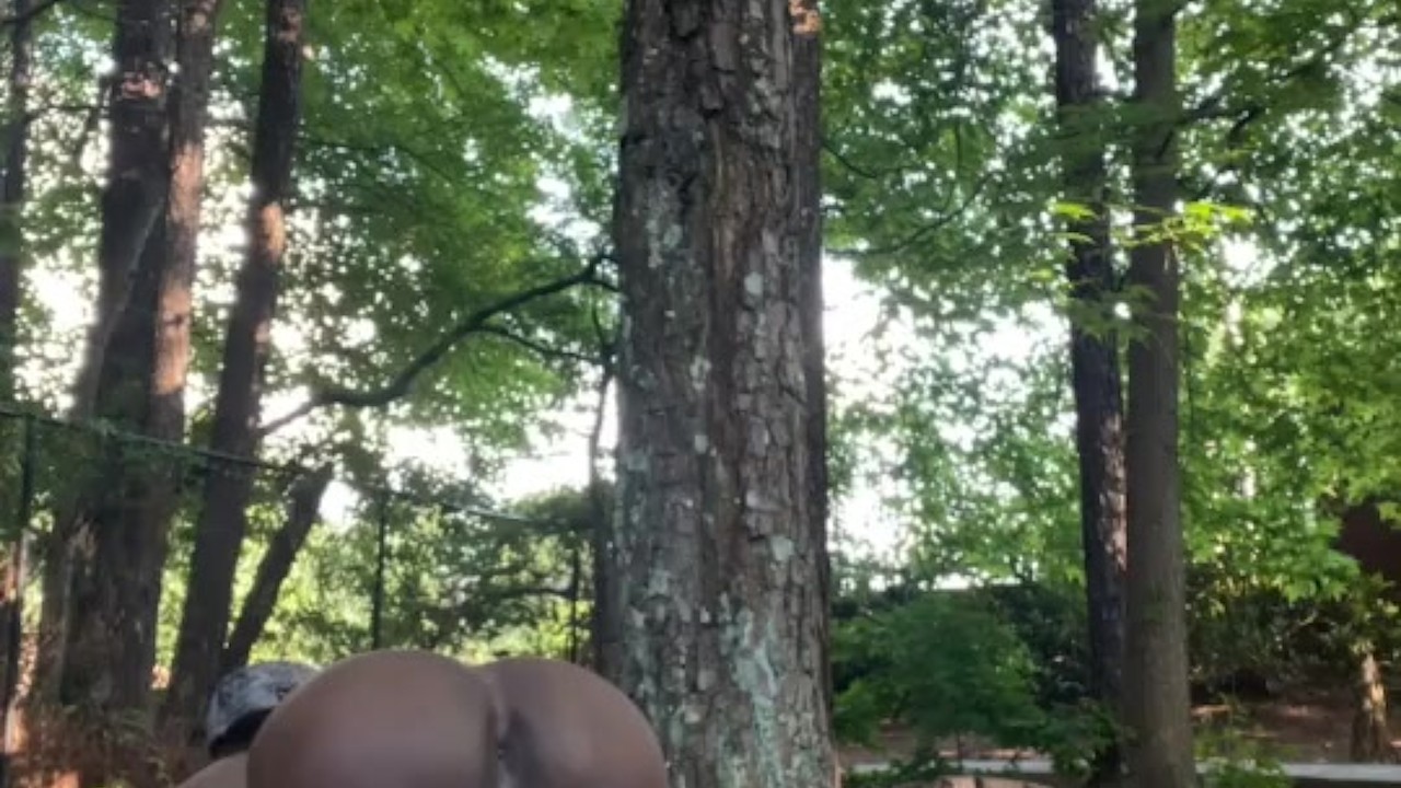 Naked Yoga Exposes Big Ass and Hole