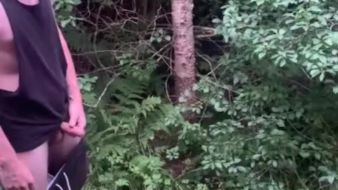 Gay Men Pissing Outdoors in Public
