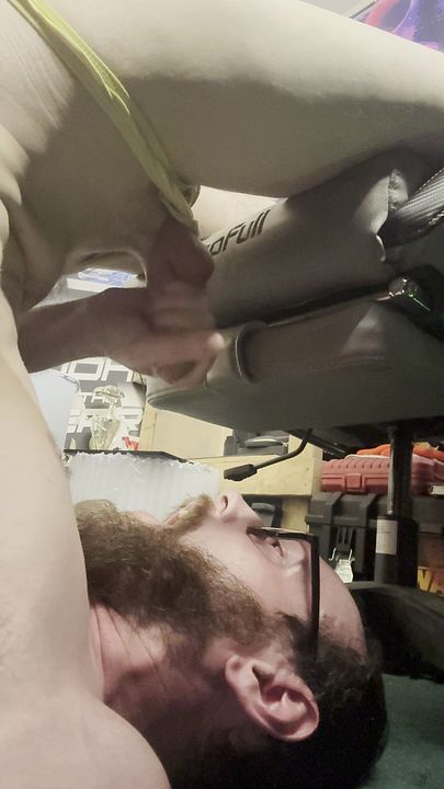 Guy Masturbates and Eats Own Cum