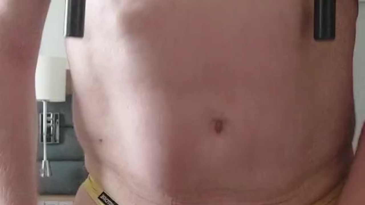 Hunky Models Show Off New Thongs