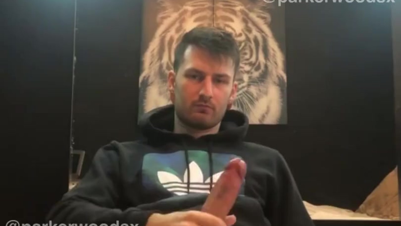 Uncut Dick Jerked to Explosive Cumshot