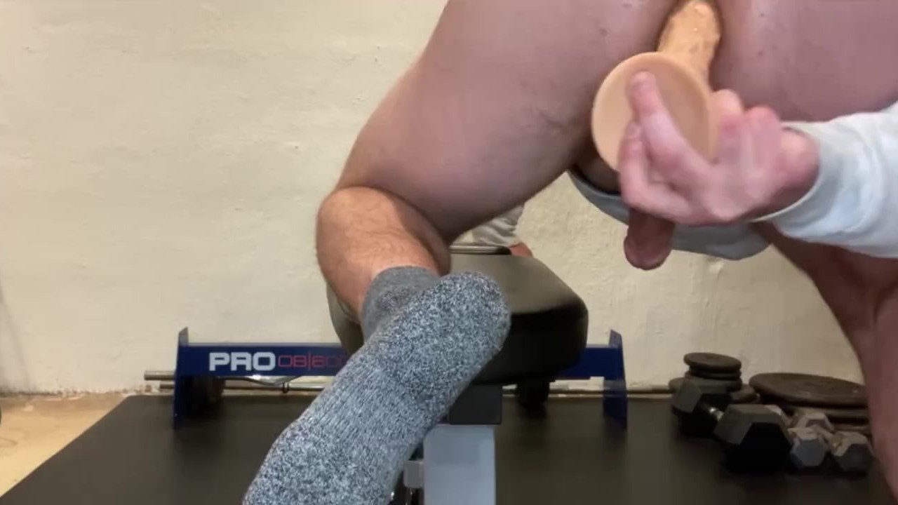 Daddy Gives Himself a Dildo Ride