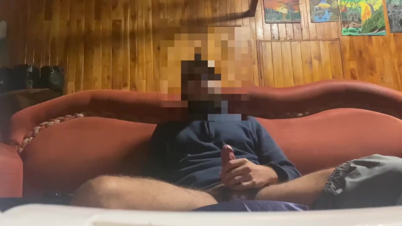 Retro Solo Guy Jerks Off with Huge Cumshot