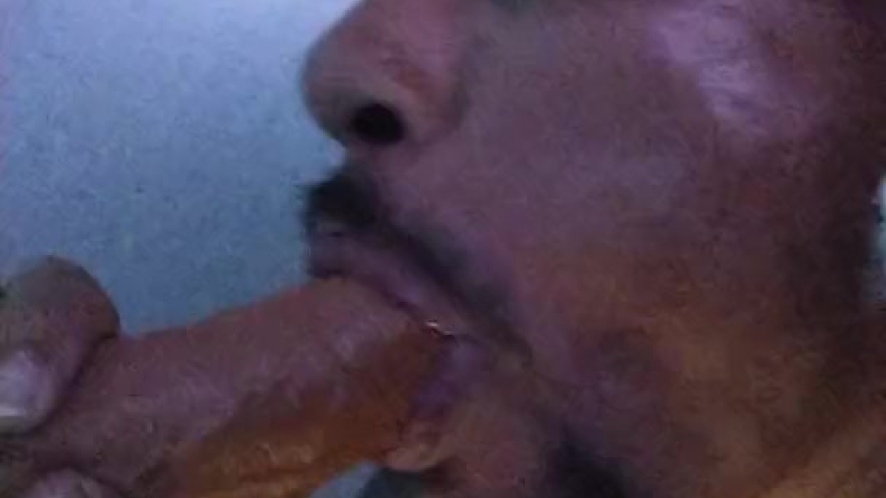 Latino Guy Sucks Big Dick at Glory Hole