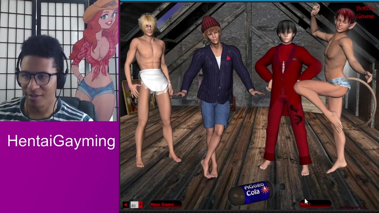 Twink Spin the Bottle Drinking & Fucking Game