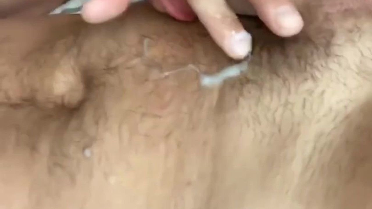 Guy Plays with Own Cum
