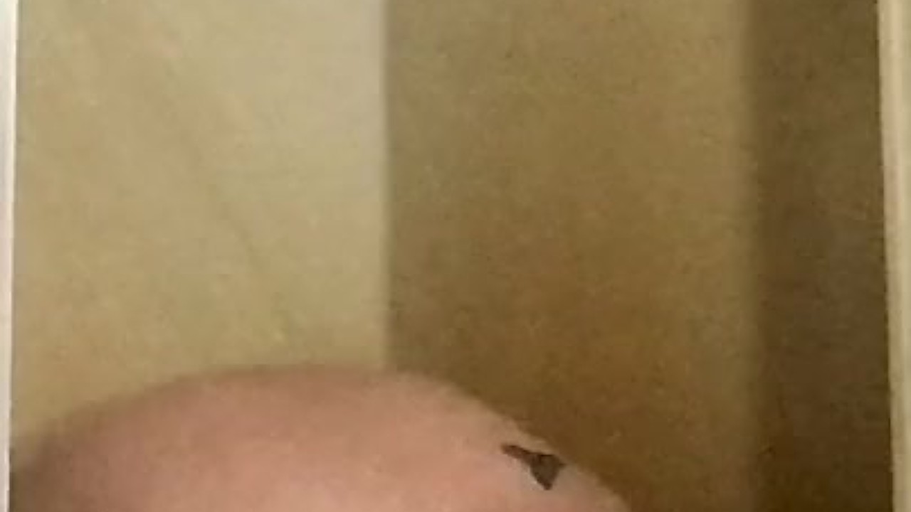 Solo Guy Masturbates in Shower with Soap