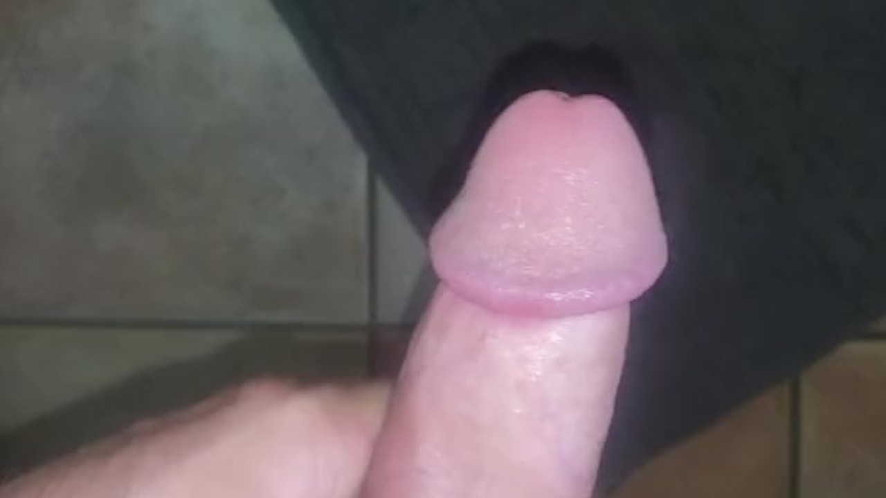 Solo Guy Slaps His Cock While Jerking Off
