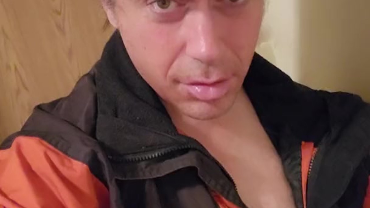 Hunter Exposes Hard Cock for Tease