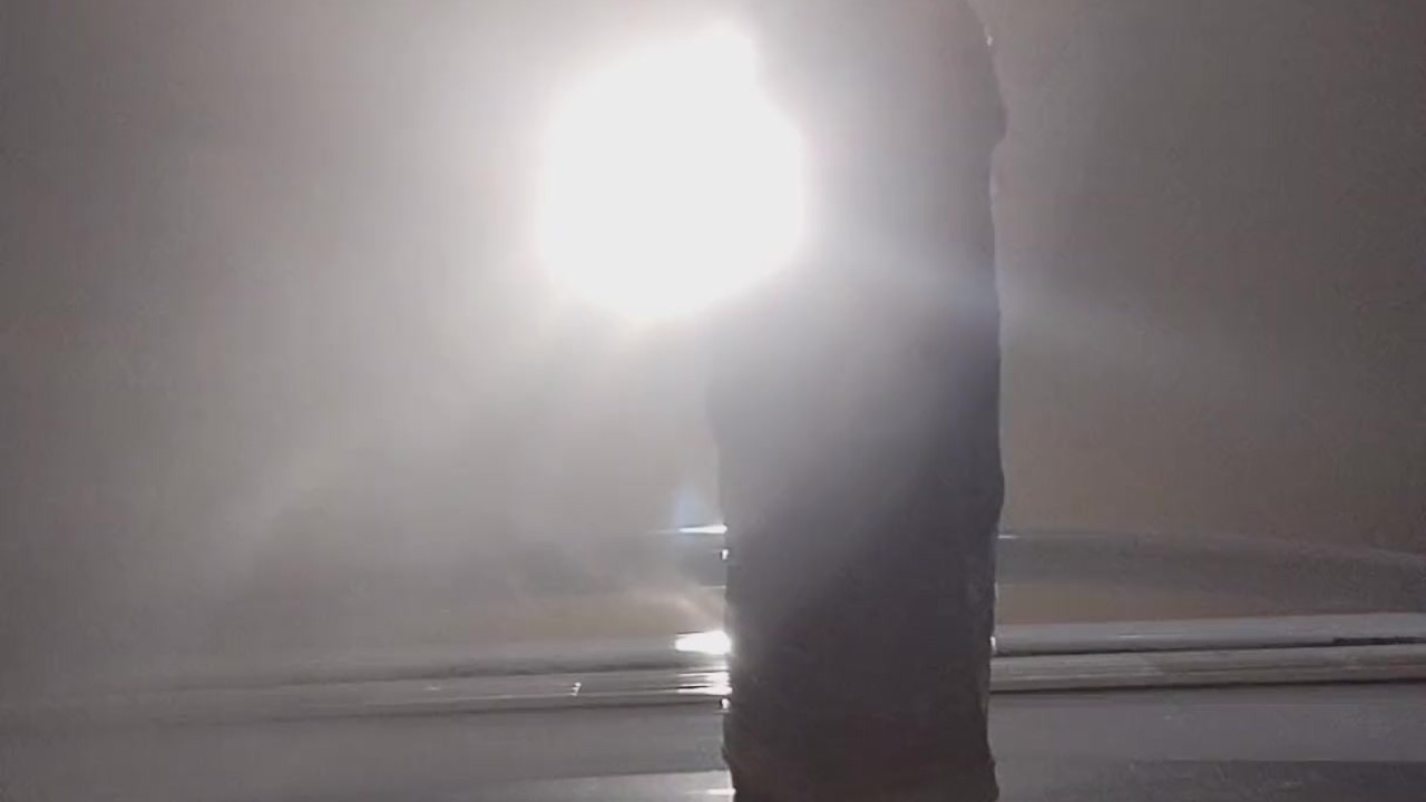 Latino Daddy Masturbates with Huge Dildo
