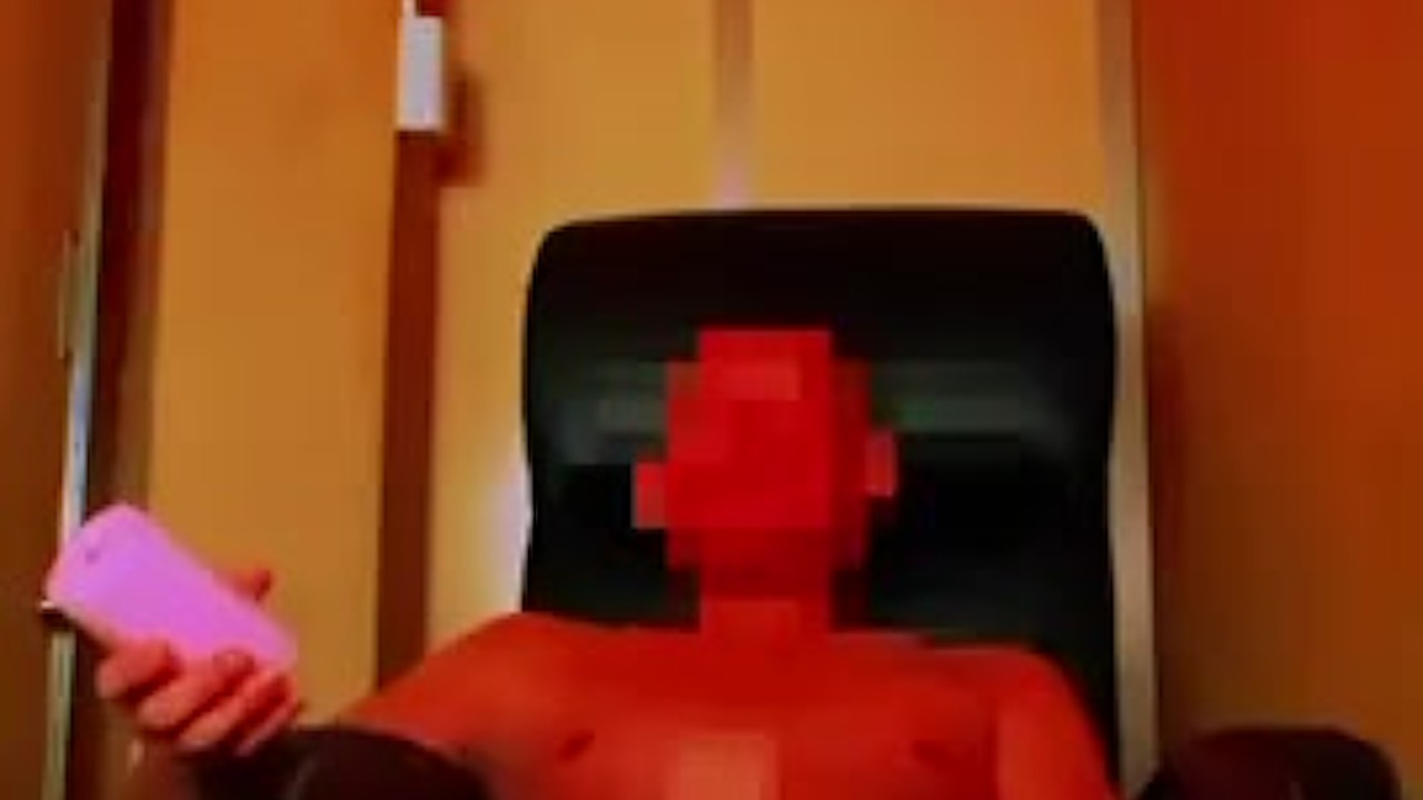 Japanese Teacher Jerks Off with Onahole