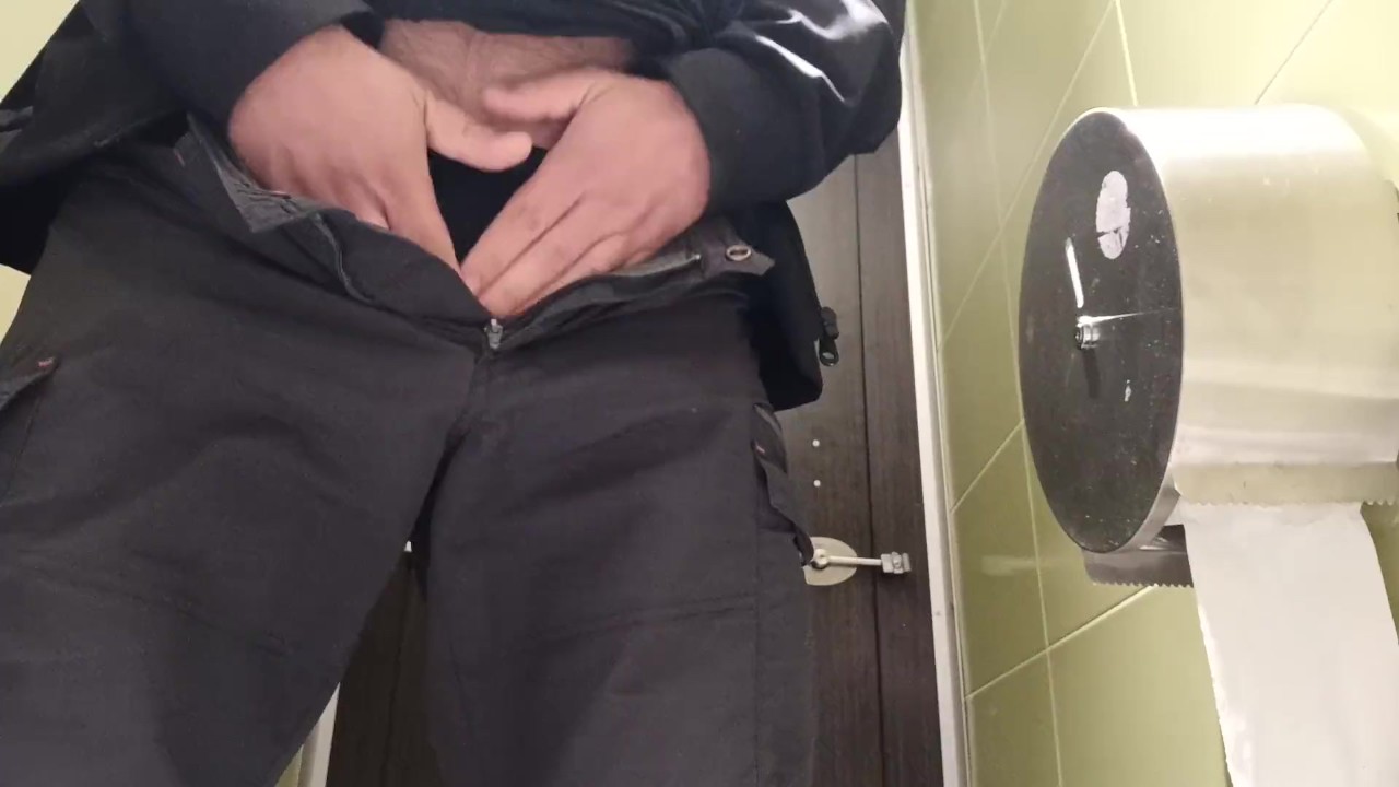 Gay Man Has Desperate Public Toilet Pee