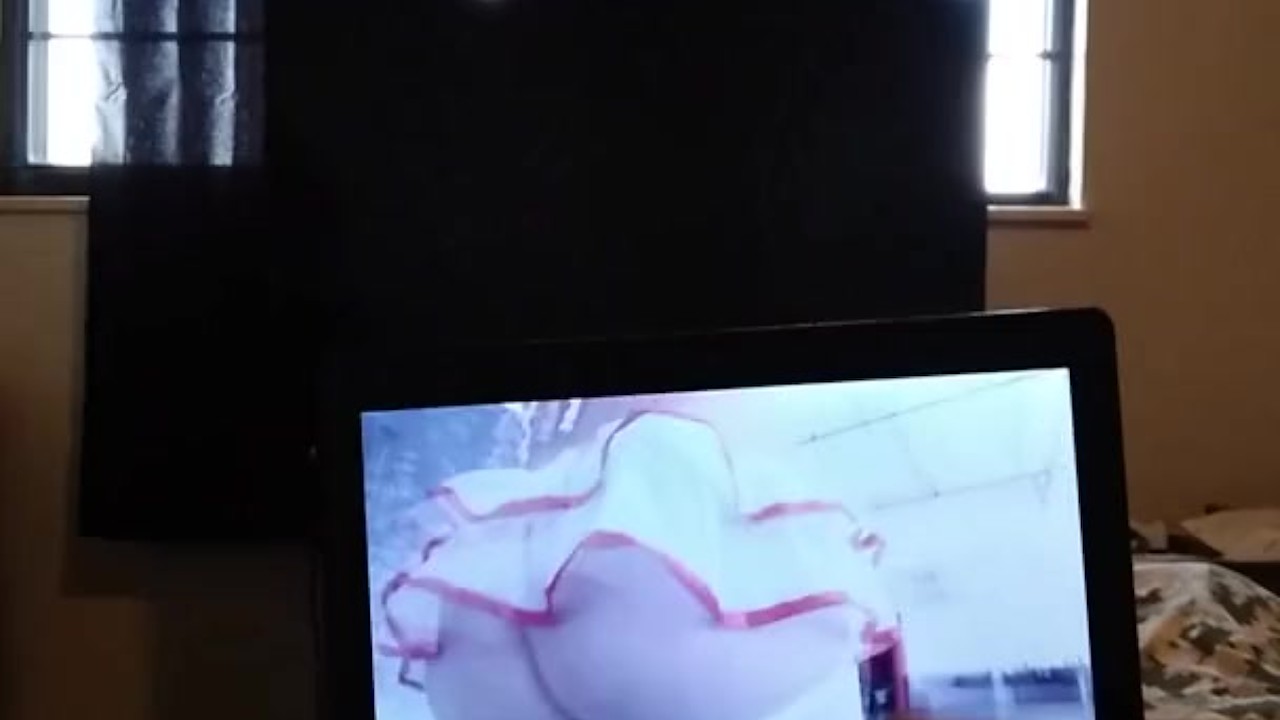 Guy Jacks Off to Jynx Maze's Ass