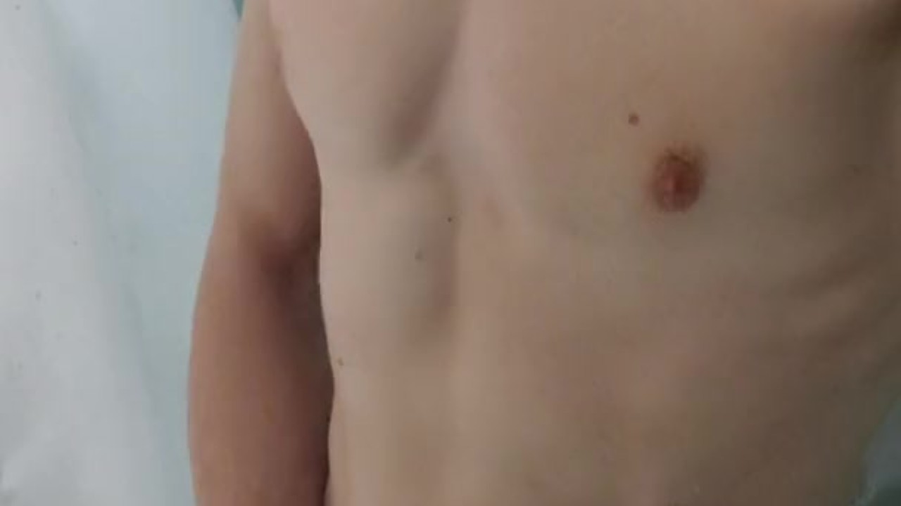 Horny Twink Masturbates in Shower
