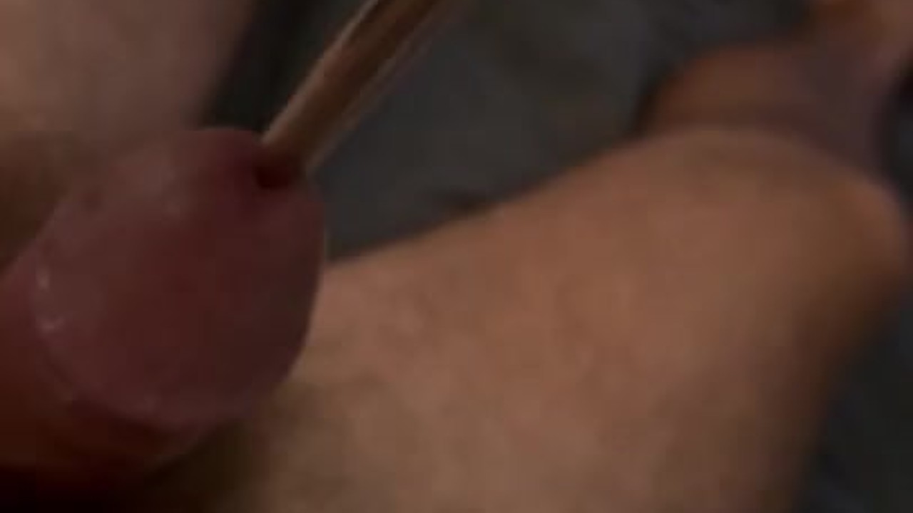 Huge Sounding Rod Used for Intense Dick Fucking
