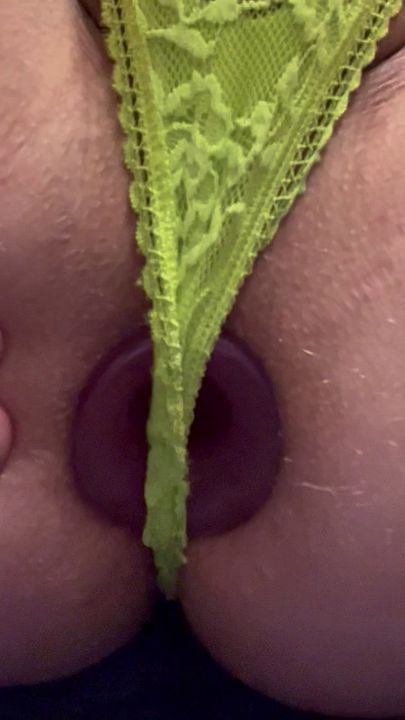 Sissy Boy Gets Anal Plug