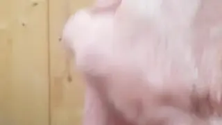 Twink Jock Jerks Off with Salty Precum to Big Cumshot in 3 Minutes
