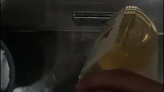 Man Drinks Clear Urine in Public Subway Station