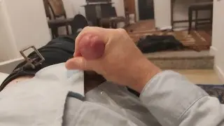 POV Double Penetration with Cumshot from Two Tops