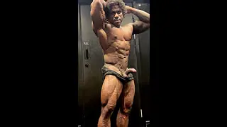 Hairy Bear Daddy Shows Off BBC in Pose Down