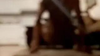 Twink Gets Deep Throated by Hairy Bear in Rough Anal Scene