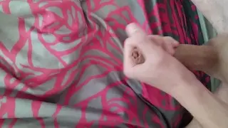 Young Blond Twink Masturbating with Handjob in Bedroom