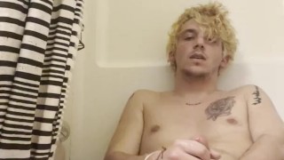 Solo Blowjob with Manual Stimulation and Deepthroat