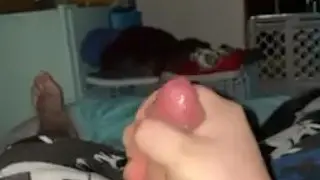 Bareback Cum Load on Tight Ass During Rough Sex