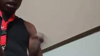 Wingstop Worker Masturbating in Uniform