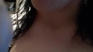 Femboy Takes 7 Inch Dildo Deep in Mouth