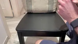 Tiny Performer Taped to Giant Chair Gets Ass Crushed