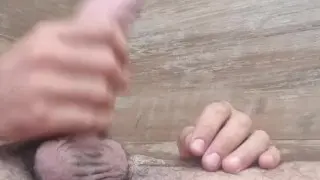 Man Masturbates in Shower Thinking About Anal Sex